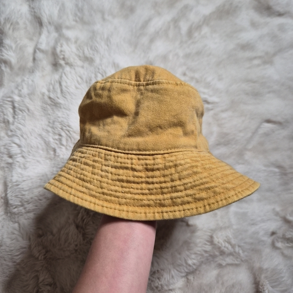 Mustard Yellow Bucket Hat Universal Thread Cotton Blend Fall Spring Summer Stree